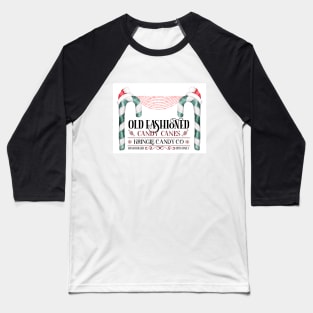 Kringle Candy Company Candy Canes Baseball T-Shirt